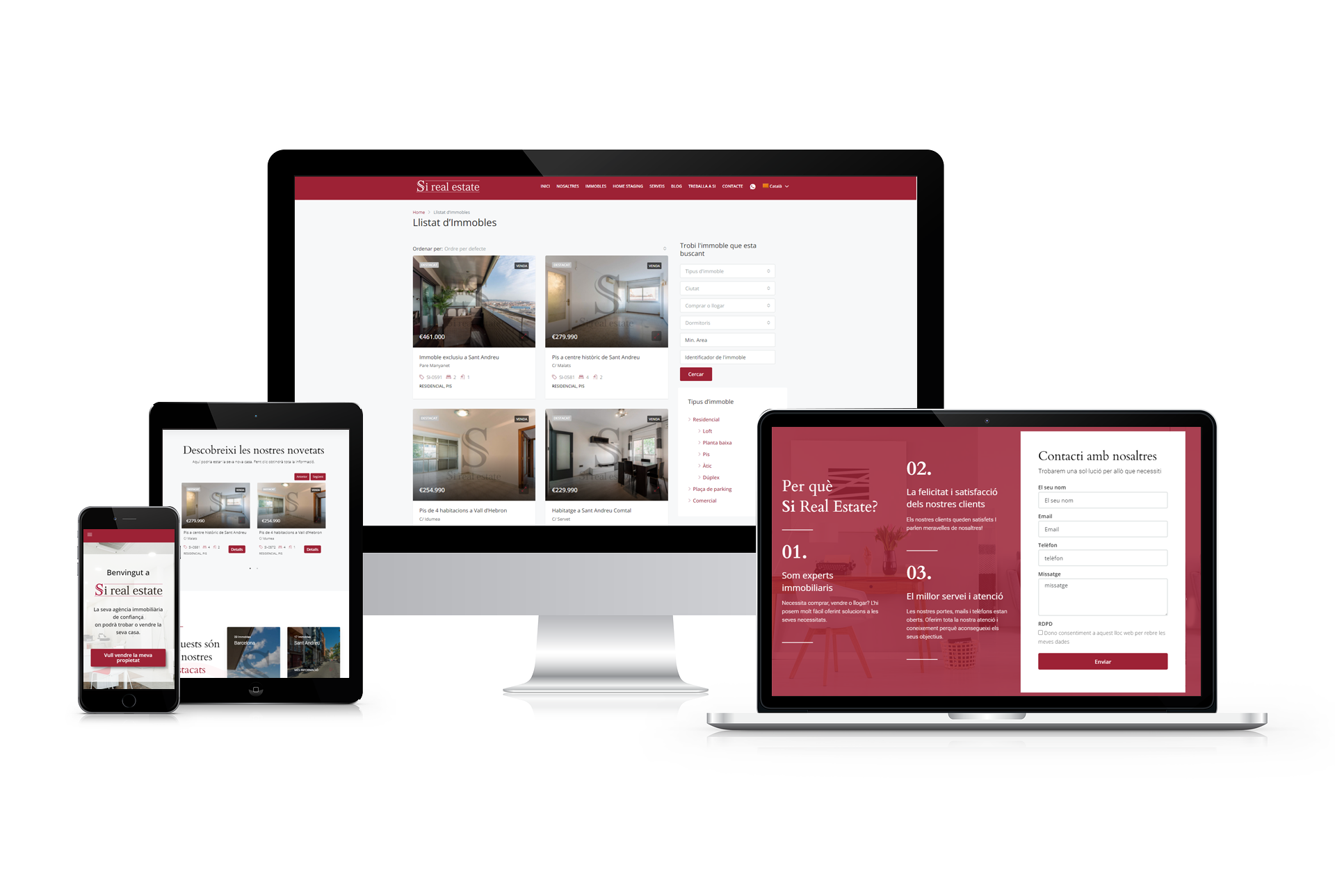 Web immobiliaria